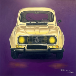 Renault 4 beige
